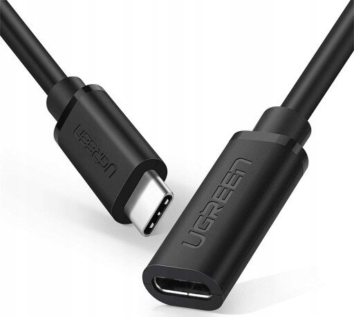 Kabel USB Typ-C - USB Typ-C UGREEN Przedłużka 0.5m Kod producenta 40574