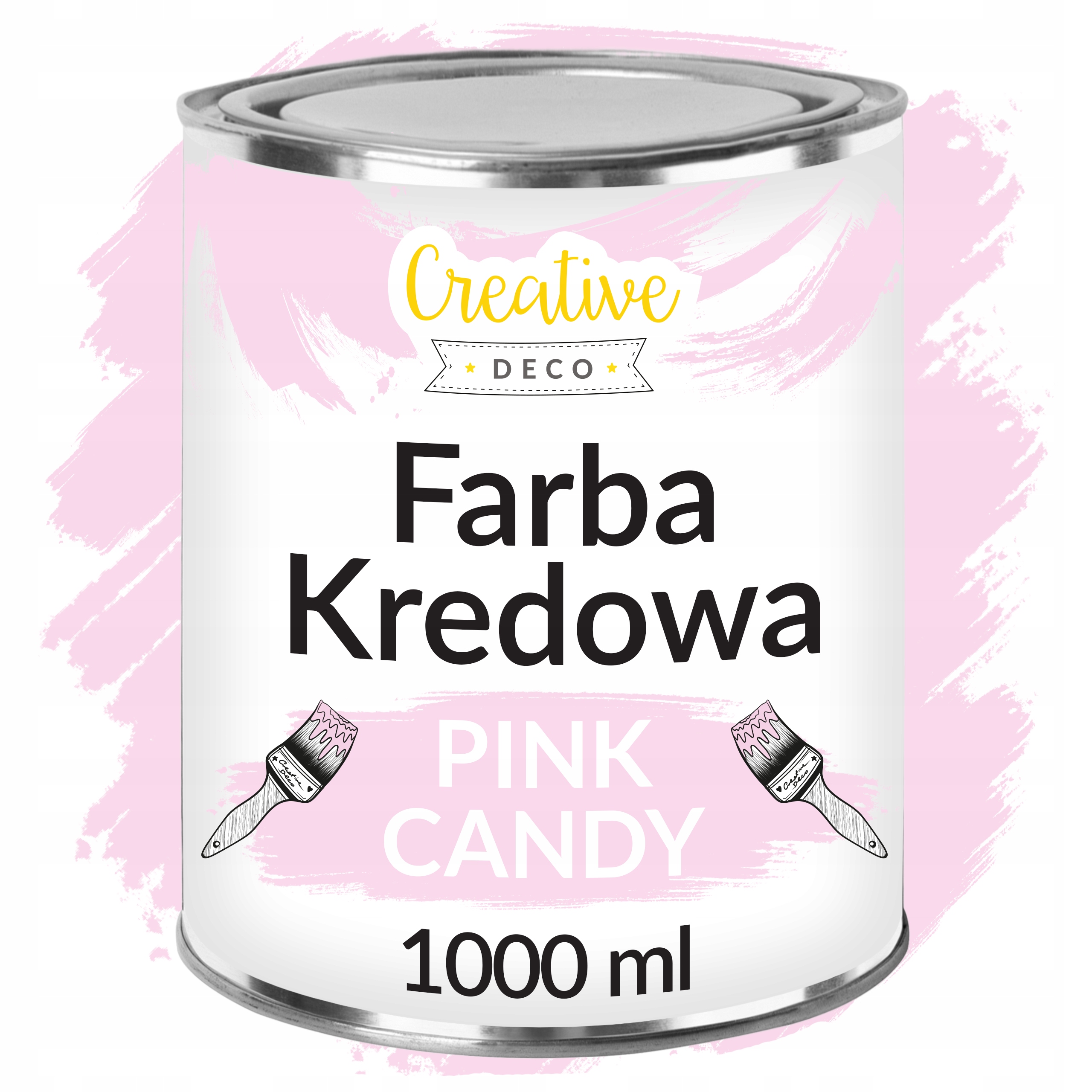 Barva křídová růžová pro renovaci a dekoraci nábytku dřeva růží 1000 ml