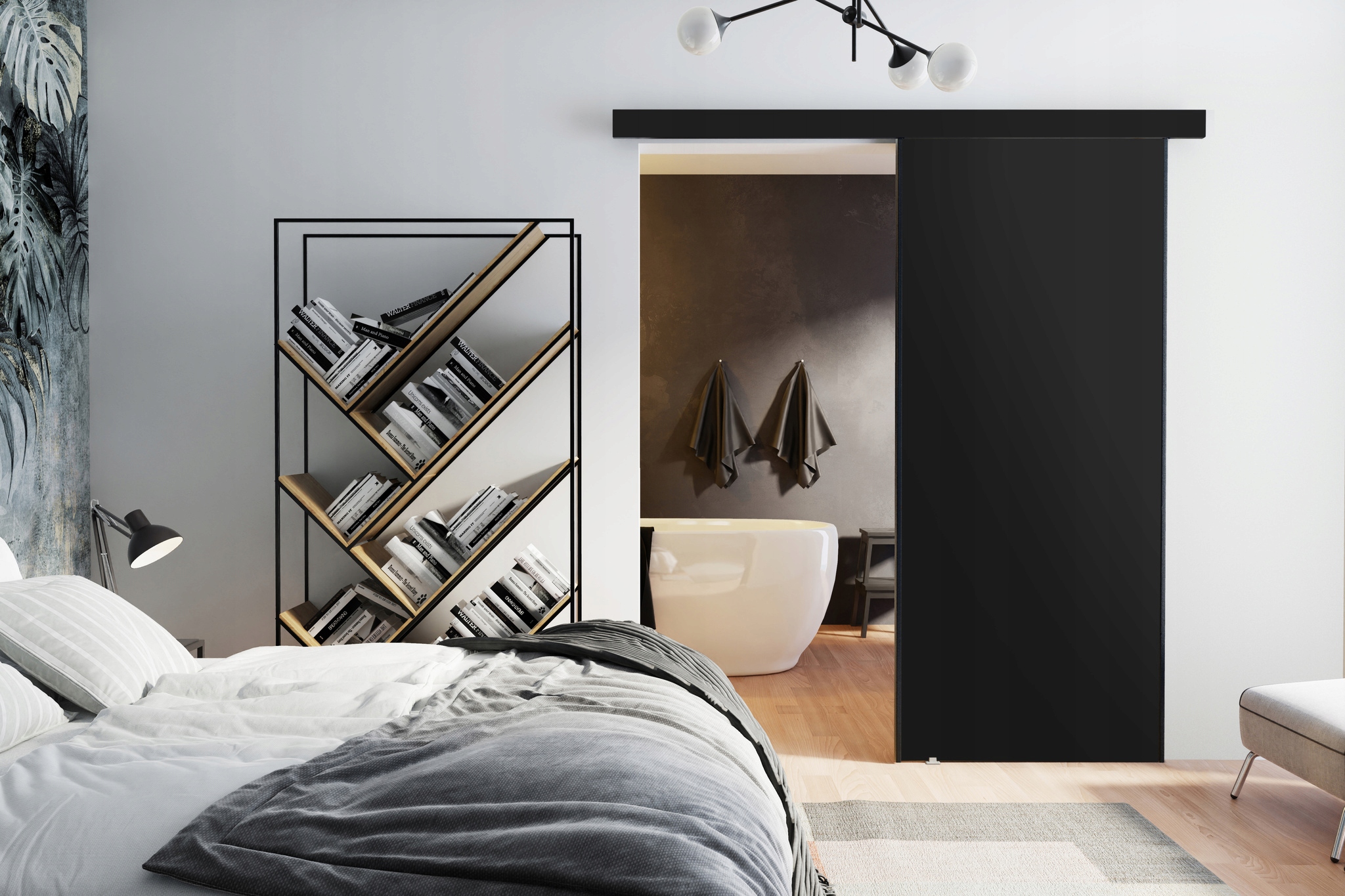 Drzwi przesuwne naścienne ORION 90