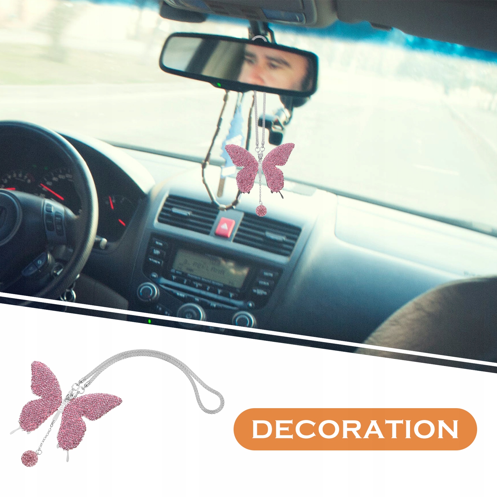 RÓŻOWE AKCESORIA SAMOCHODOWE DEKORACJA MEBLI DOMOWYCH Numer katalogowy części 36242766