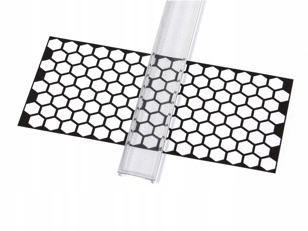 Klosz do PROFILU LED 1m A B C D G H Y Z X W - PVC Marka Lumines