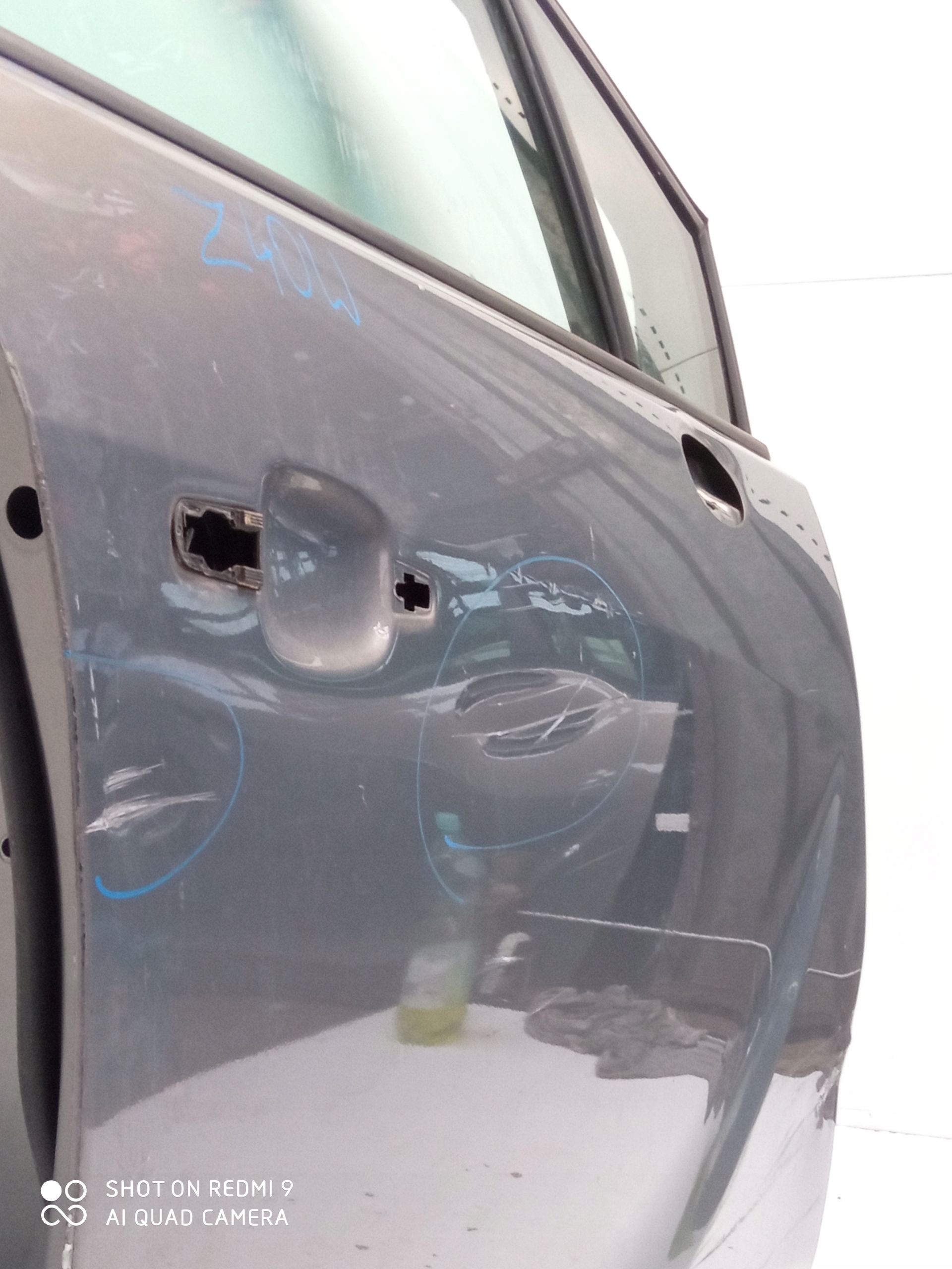 OPEL MERIVA B door right front right Z40W