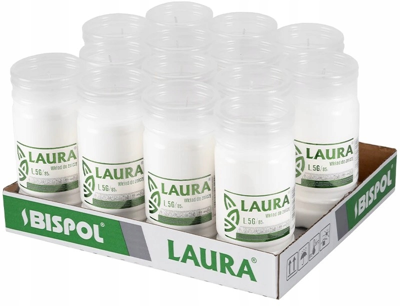 Celoroční Vložky do hřbitovních svíček Parafínové Hřbitovní Svíčka Parafínový Vklad Svíčka 85H