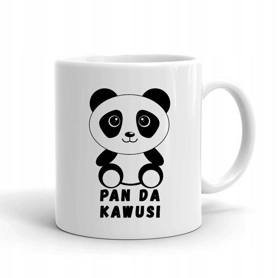 

Kubek Biały Pan Da Kawusi Panda 02