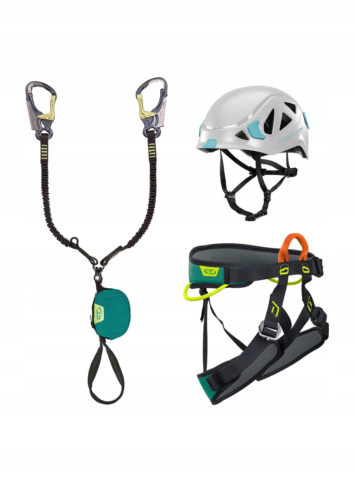 Zestaw via ferrata Climbing Technology/SKYLOTEC Top Shell Vf Kit M-L