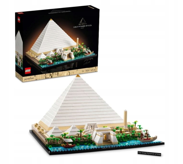 Lego Architecture 21058 Velká pyramida v Gíze