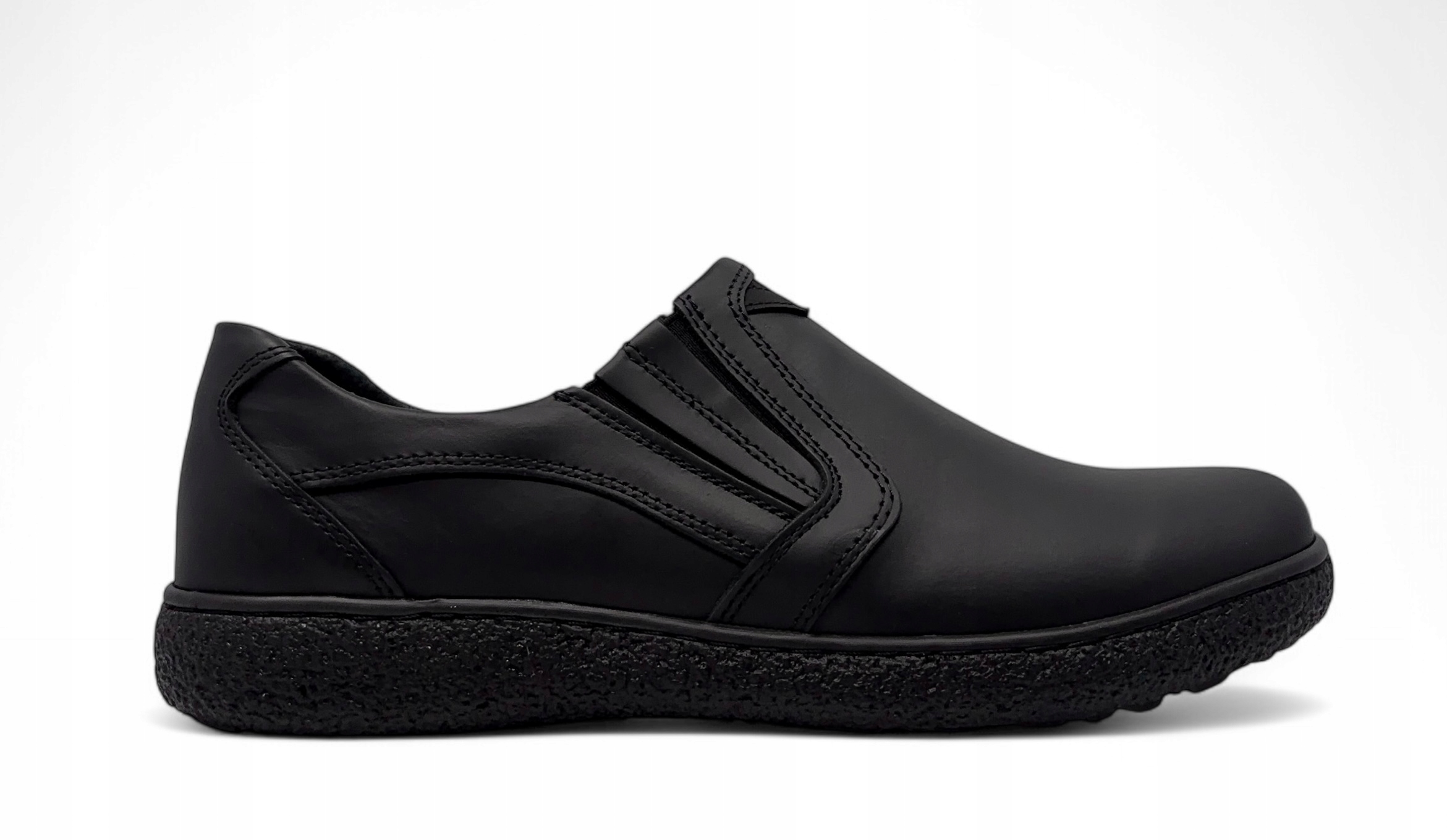 Pánské nazouvací polobotky Polbut model 2133P přírodní kůže, velikost 43