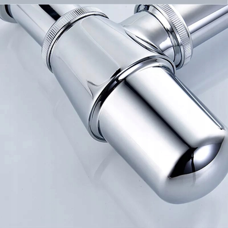 Syfon do umywalki butelka standardowy stalowy Marka Forb