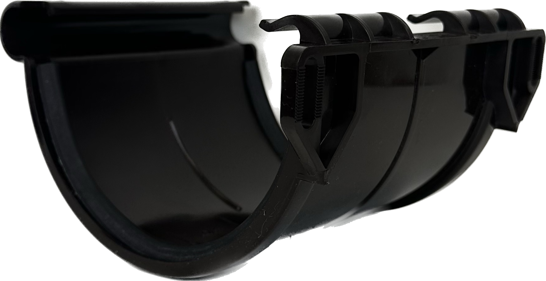 Łącznik rynny GALECO PVC brąz 150 Marka Galeco