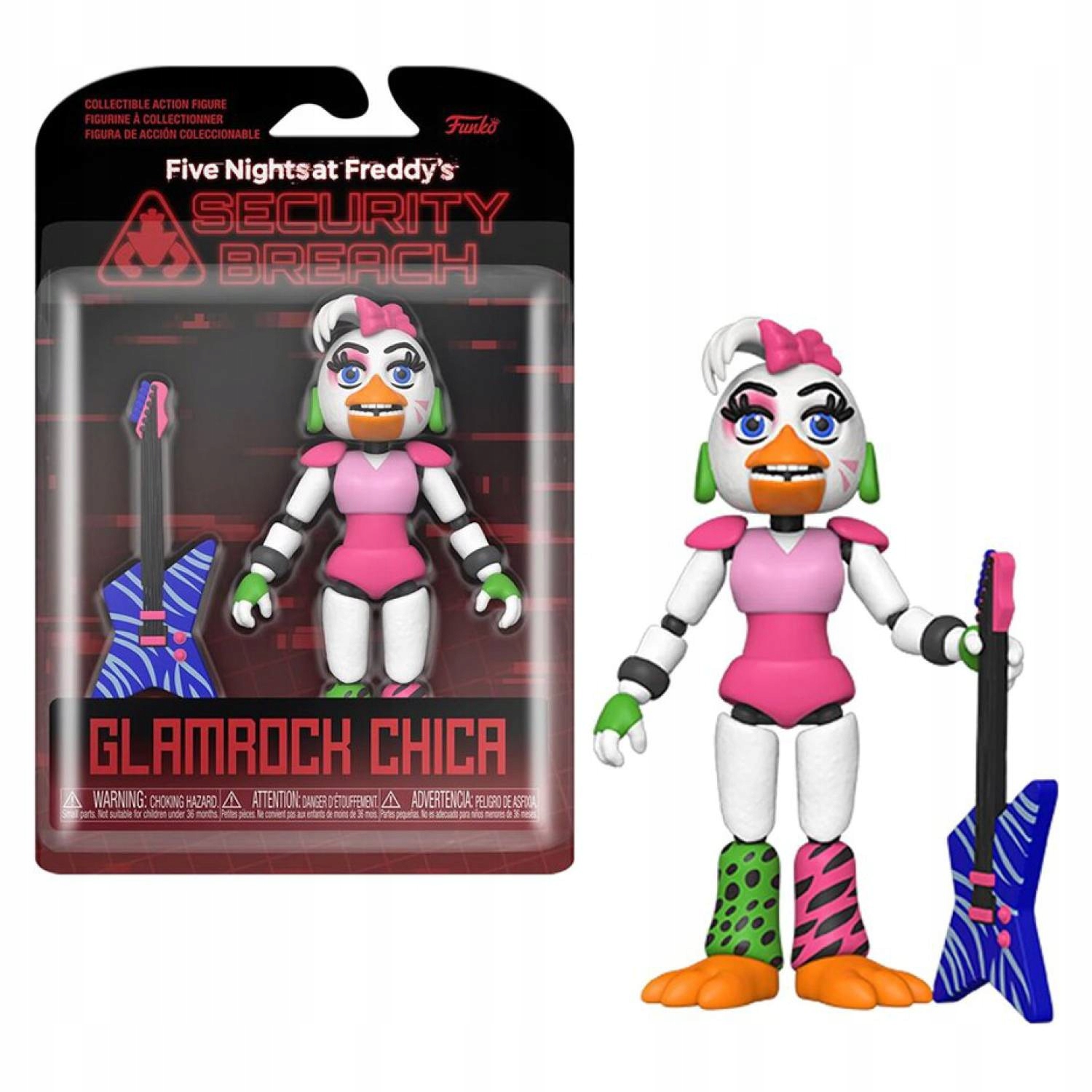 Akční figurka Pět nocí u Freddyho Glamrock Chica