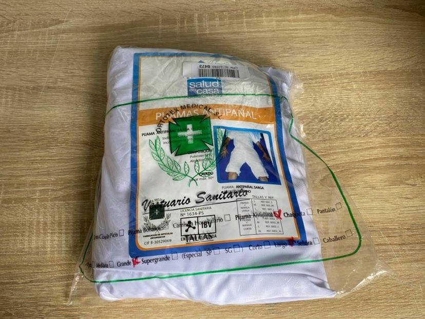 KOMBINEZON OCHRONNY XXL SALUD EN CASA ORTOTEX NEW