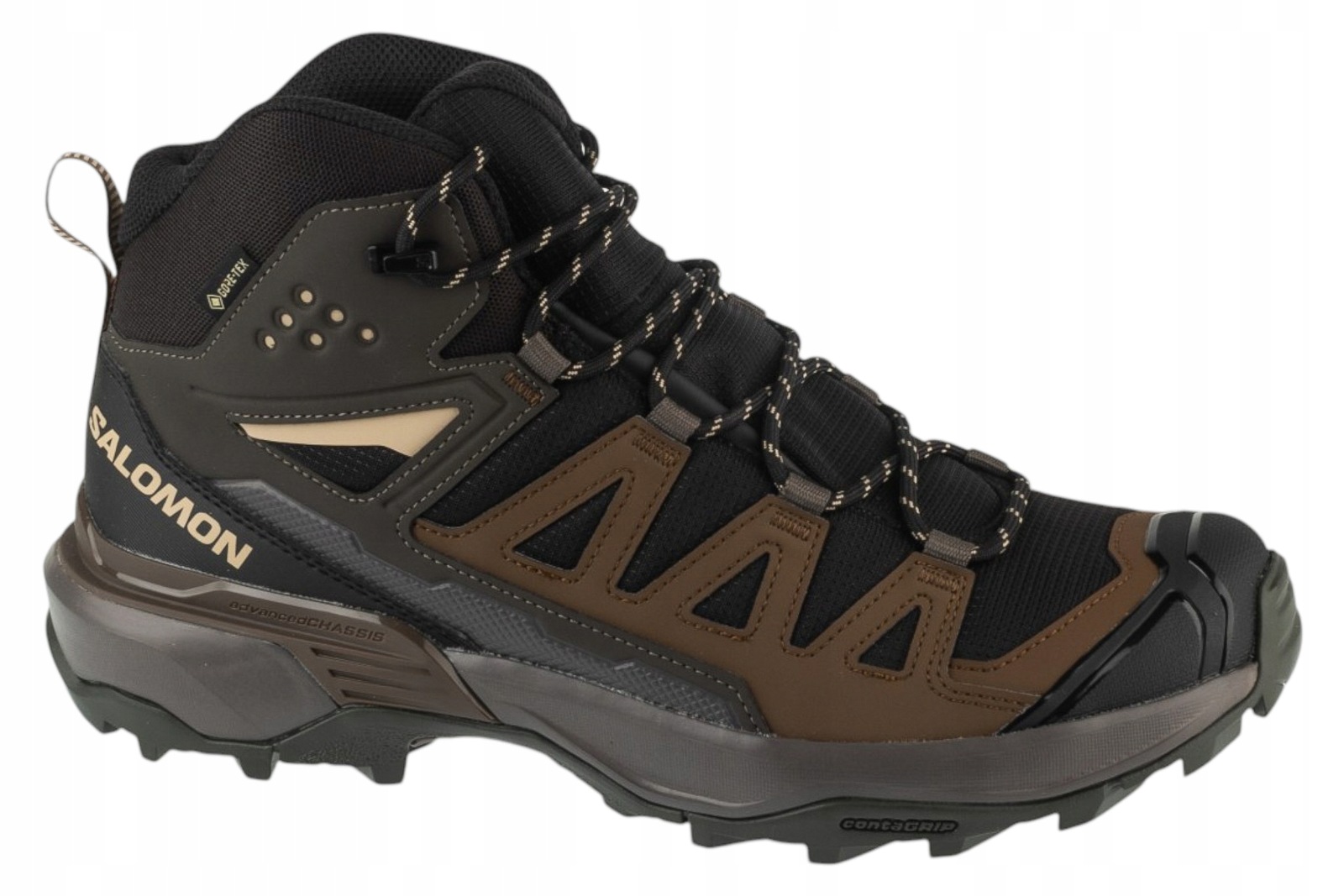 Salomon X Ultra 360 MID Gtx [40 2/3] Buty Trekkingowe Męskie Tkanina Czarny