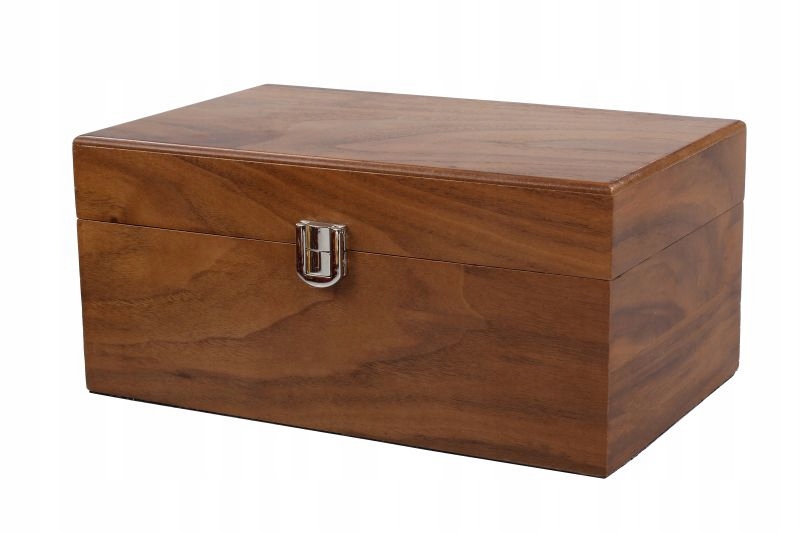 Kuferek na figury 24x15x11cm intarsjowany