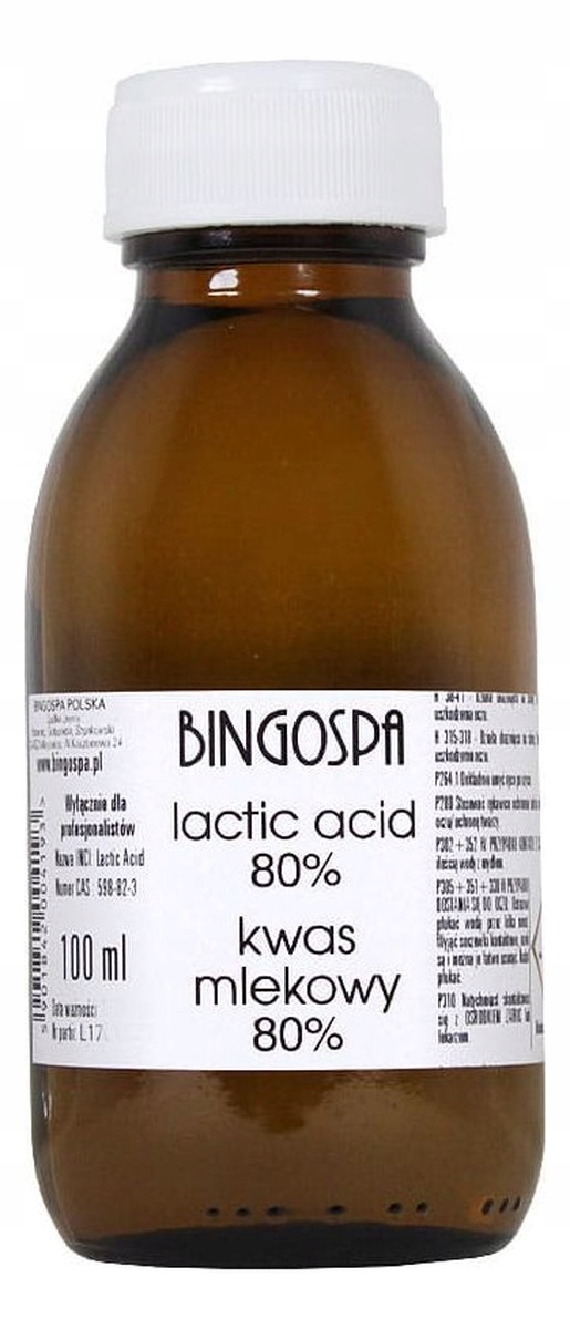 BingoSpa Kwas mlekowy 80% 100 ml