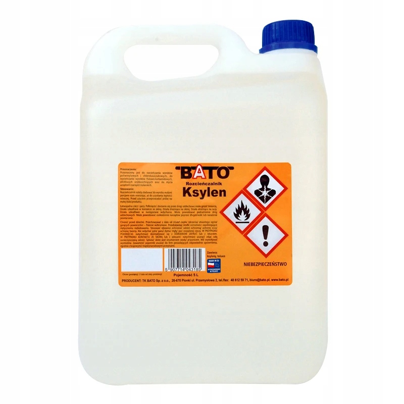 Rozpouštědlo Ksylen Bato 5 l