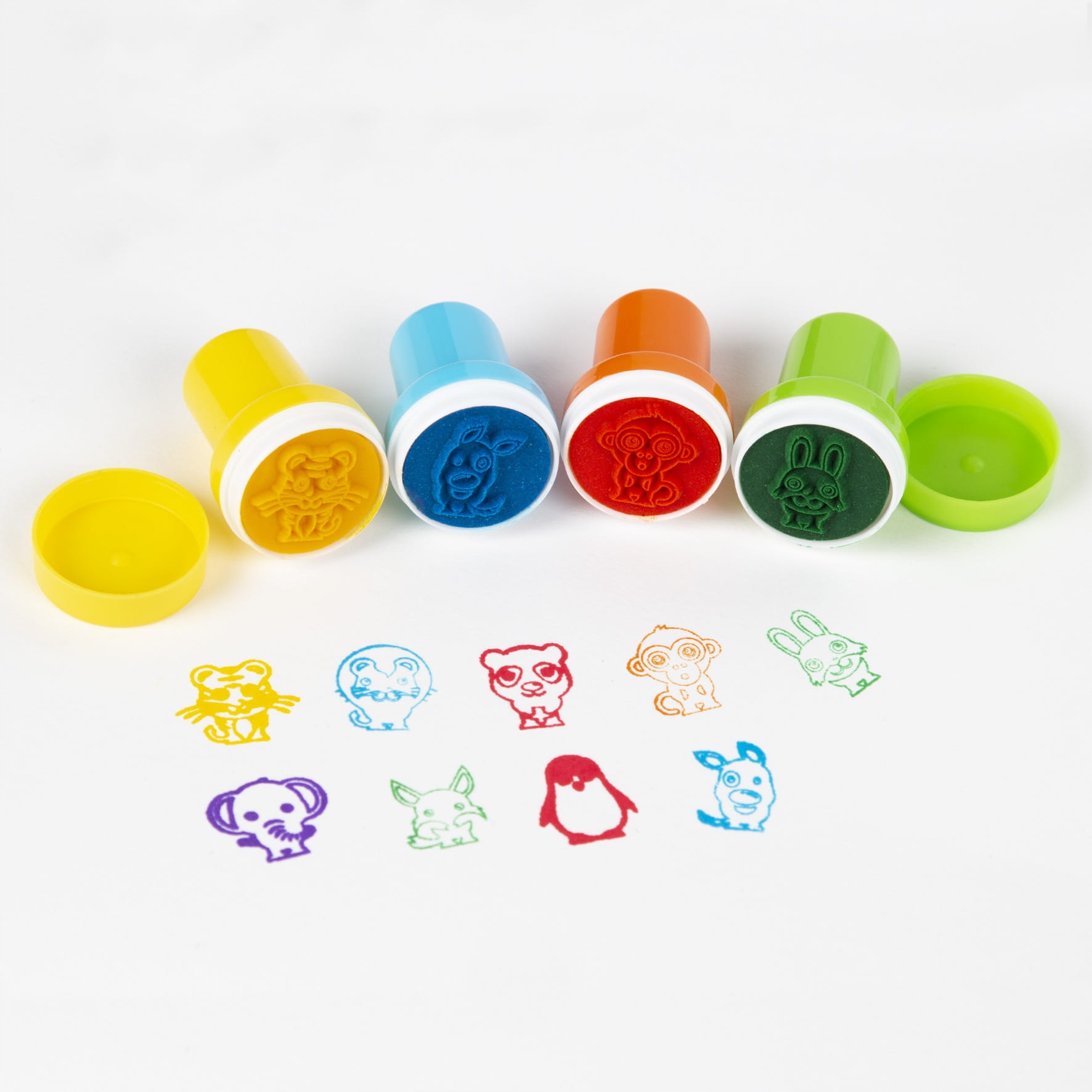 STEMPLE DO ZABAWY PIECZĄTKI STEMPELKI STEMPLE OZDOBNE A 9 SZTUK CIEKAWE EAN (GTIN) 5906364925346