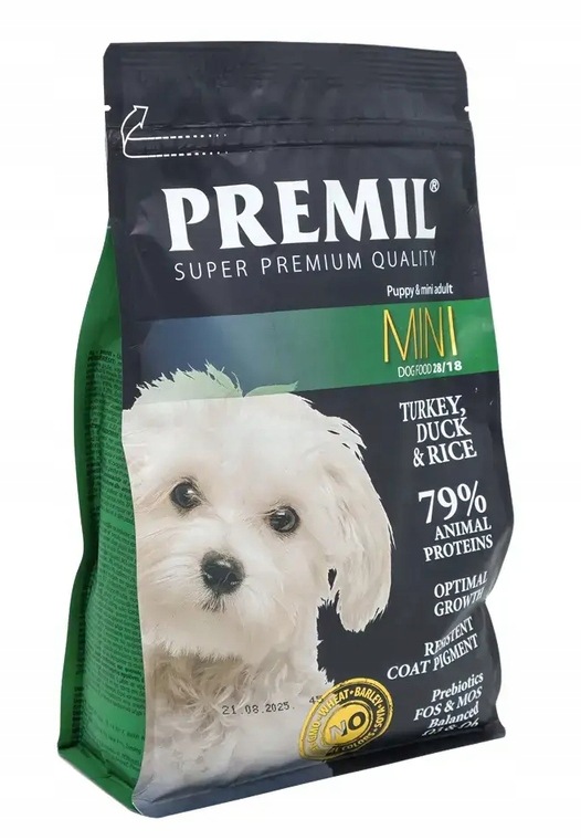 Premil Premium Adult Mini Turkey & Duck Małe Rasy 15kg