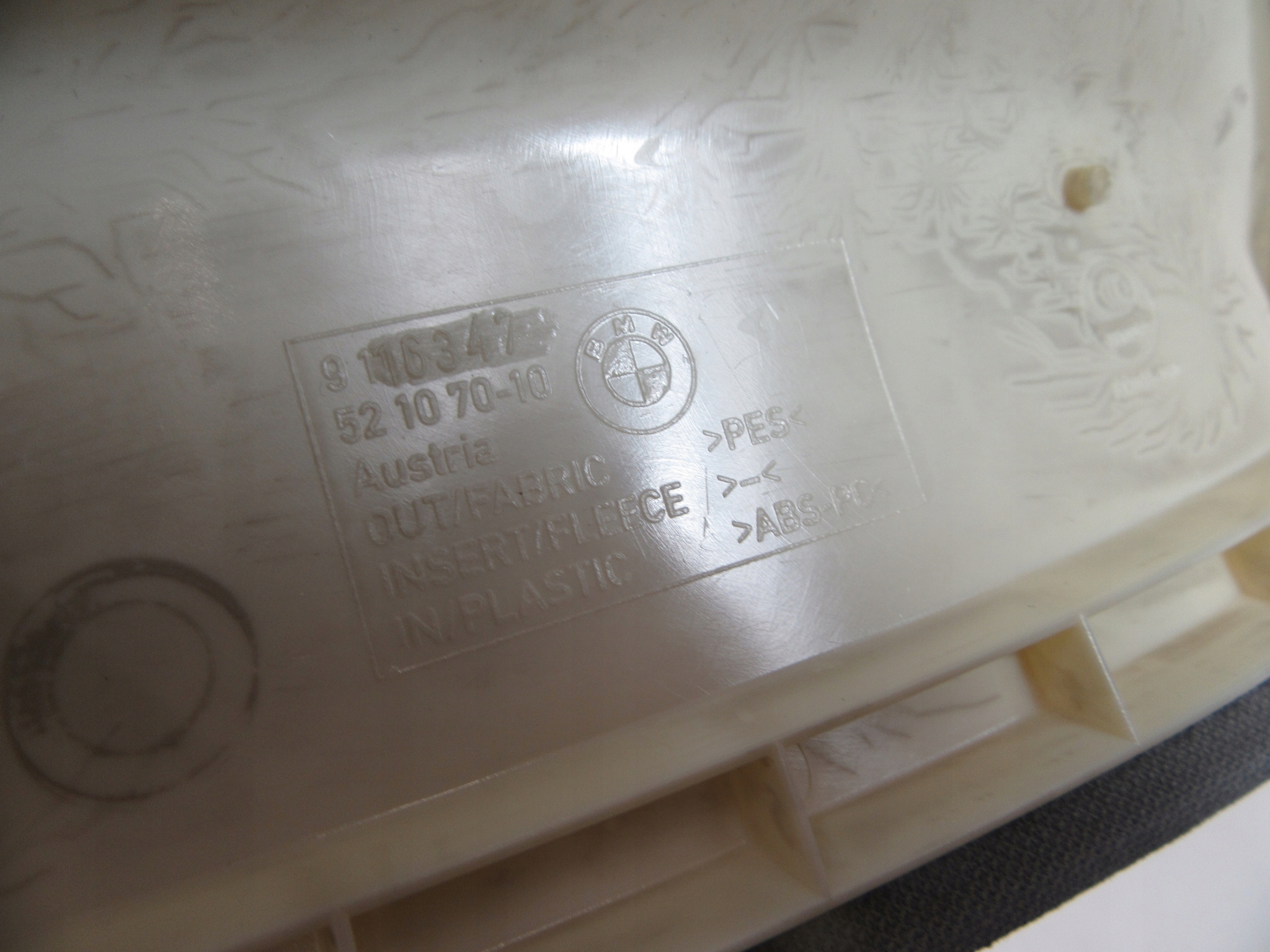 cover pillar A left front BMW F10 F11