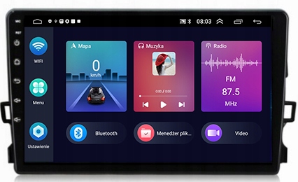 Gps A Android Navigace Gps Toyota Auris 2006-2012 Carplay 2GB 64GB