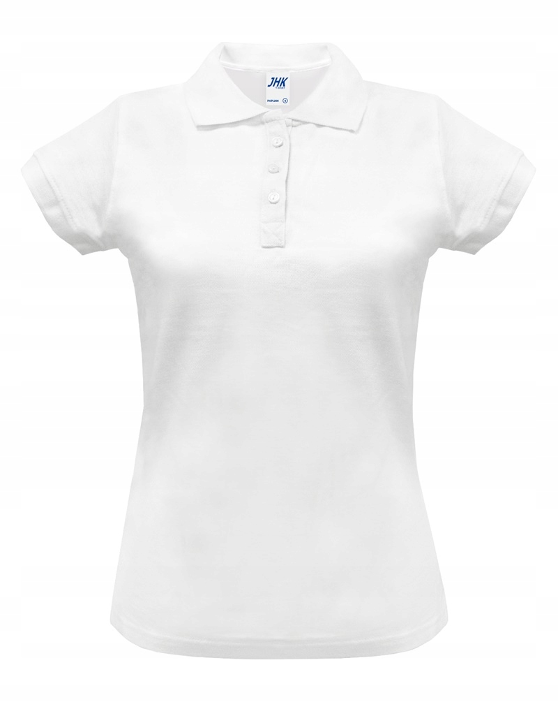 

Koszulka Polo damska Jhk 200g biała XXL 2XL