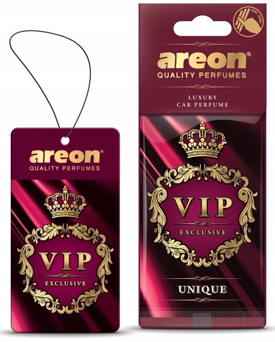 Areon Luxury Vip Exclusive Zawieszka Do Samochodu Zapach Unique