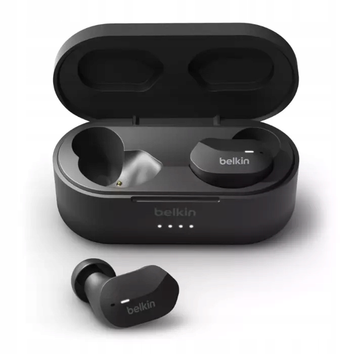 SŁUCHAWKI BLUETOOTH BELKIN TRUE WIRELESS EARBUDS Model AUC001btBK
