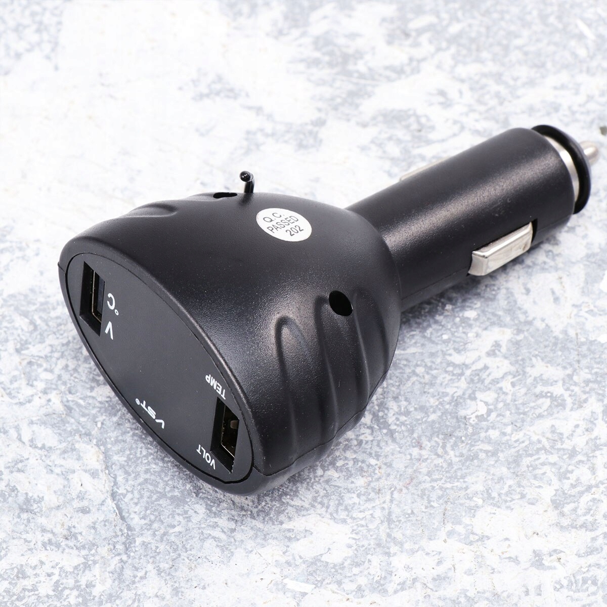 6935461913405 - 1 шт. подвійний USB 2.1 A міцний цифровий запальничка motoc