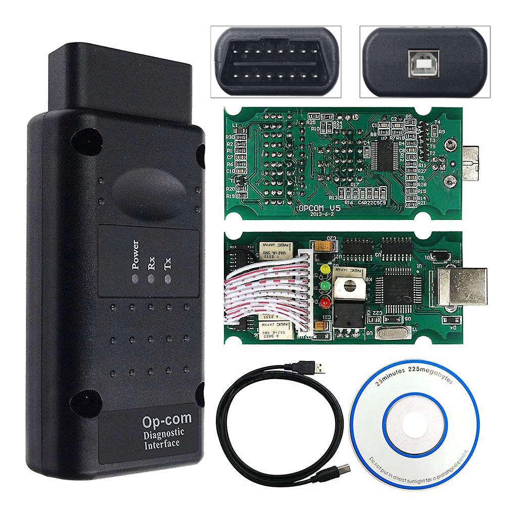 Op-com 1.99 pro Opel Diagnostické rozhraní Ftdi +PIC18F45K80 pro Samaochod