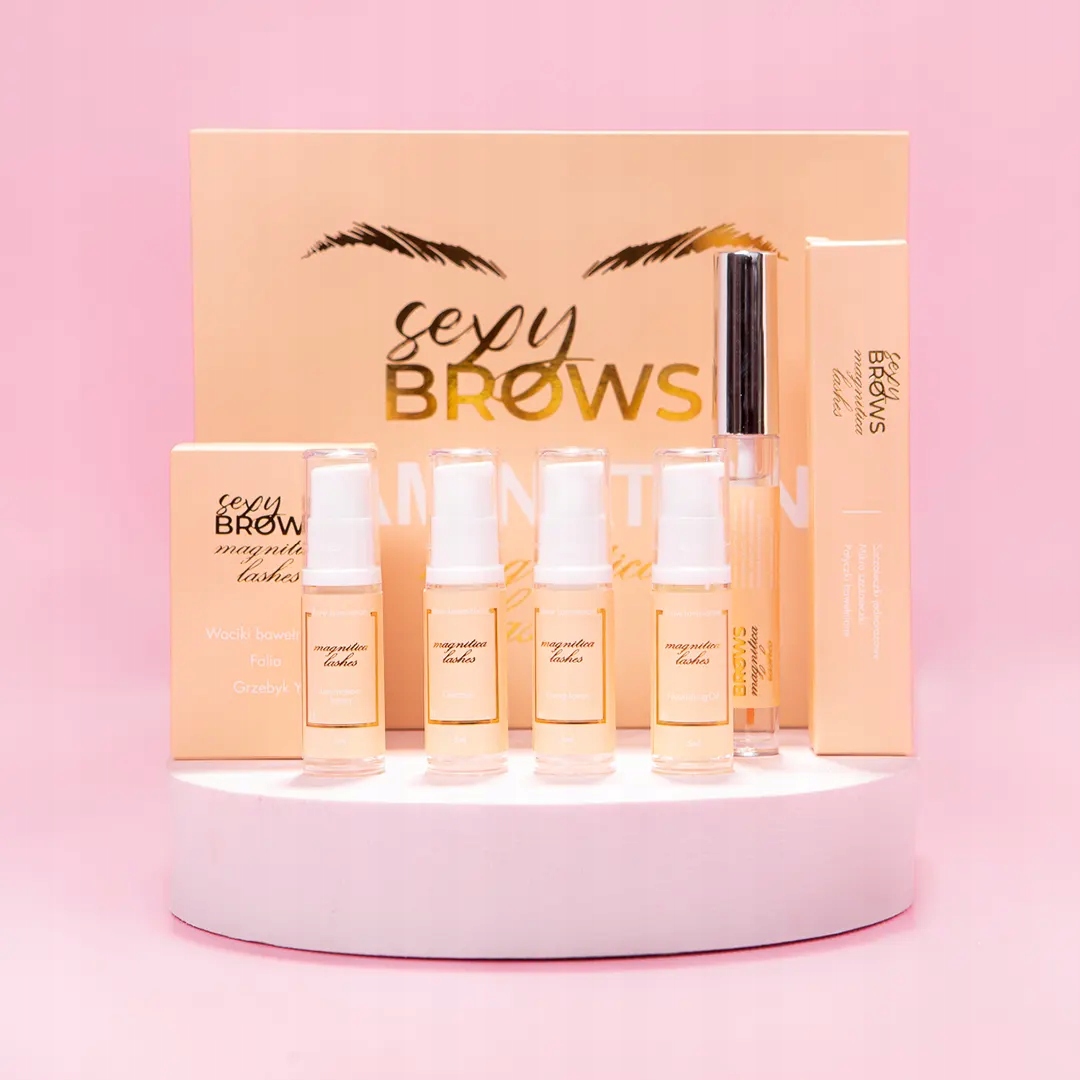 Zestaw do Laminacji brwi Sexy Brows Kolor bezbarwny