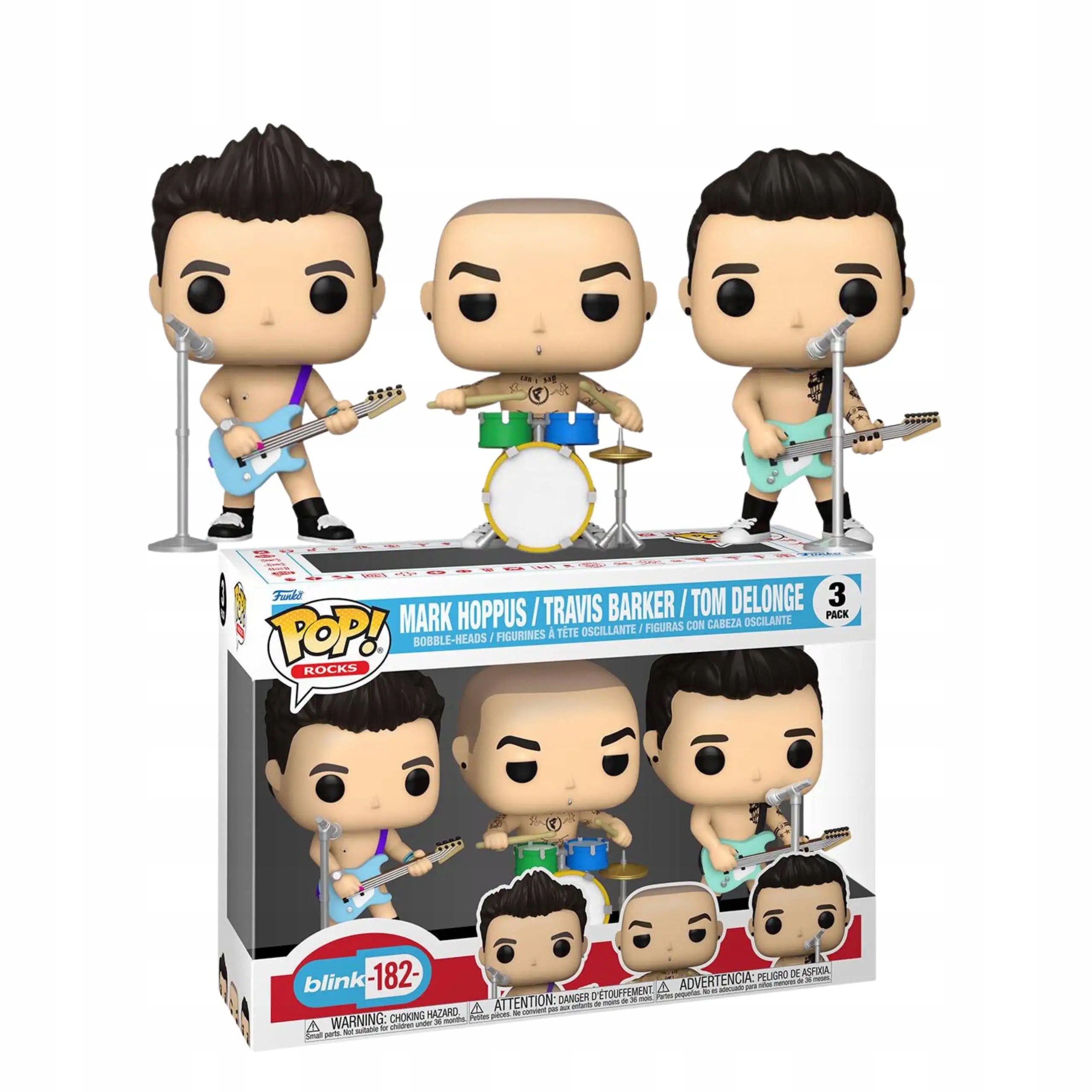 Funko pop! Blink 182 3pack Rocks