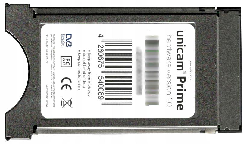 Modul Unicam Prime CI Cam Deltacrypt na 1 kartu