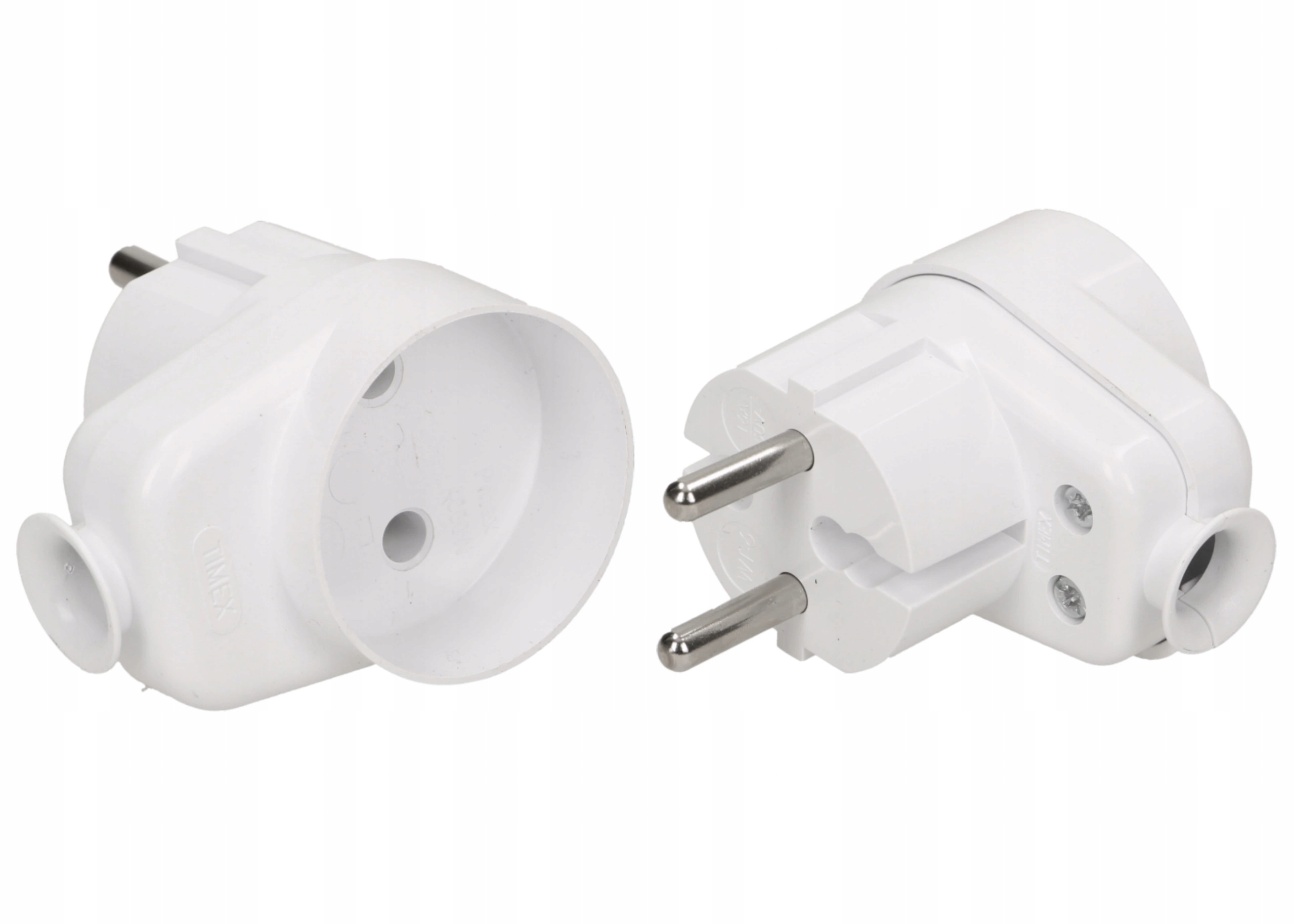 

Wtyczka Kątowa Rozbieralna 2P z Gniazdem 16A 230V