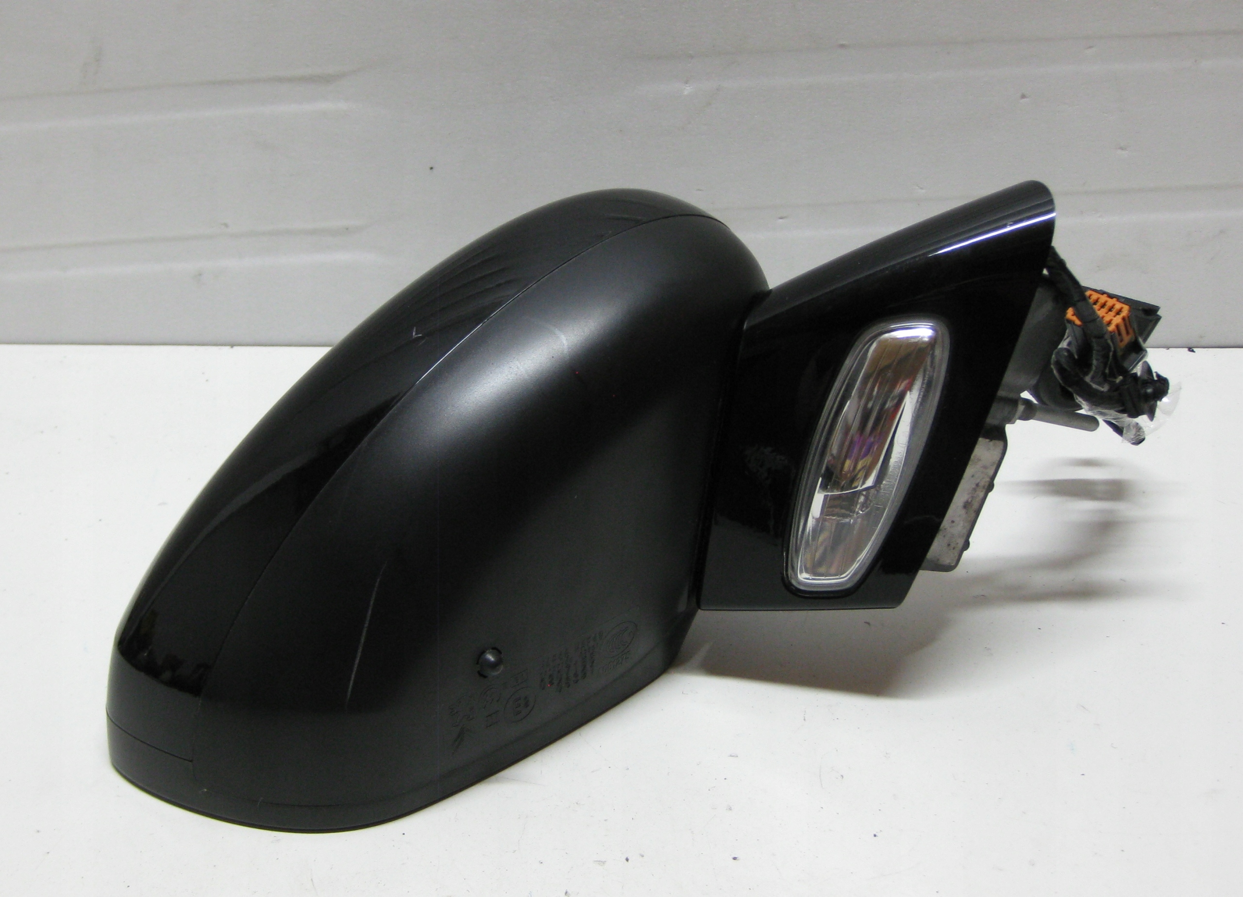 CITROEN C5 III 14R mirror right front KTVD black, 11 PIN