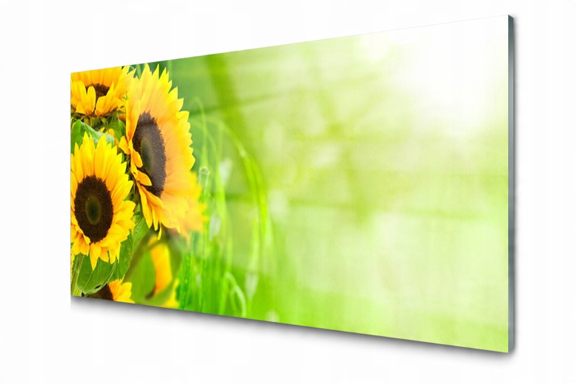 

Panel szklany dekor Słoneczniki Roślina 120x60