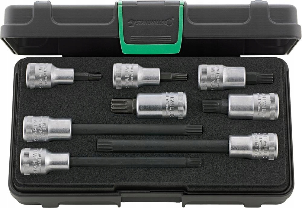 Sada vymeniteľných skrutkovacích koncoviek 1/2" Xzn M6 pre M14 8-dielna Stahlwille