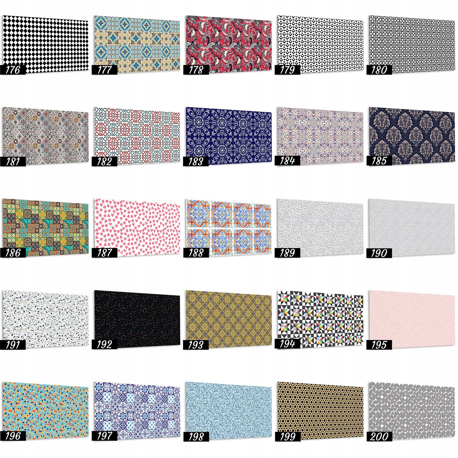 Panel podłogowy PCV Geometryczna gwiazda 100x50 cm Stan opakowania oryginalne