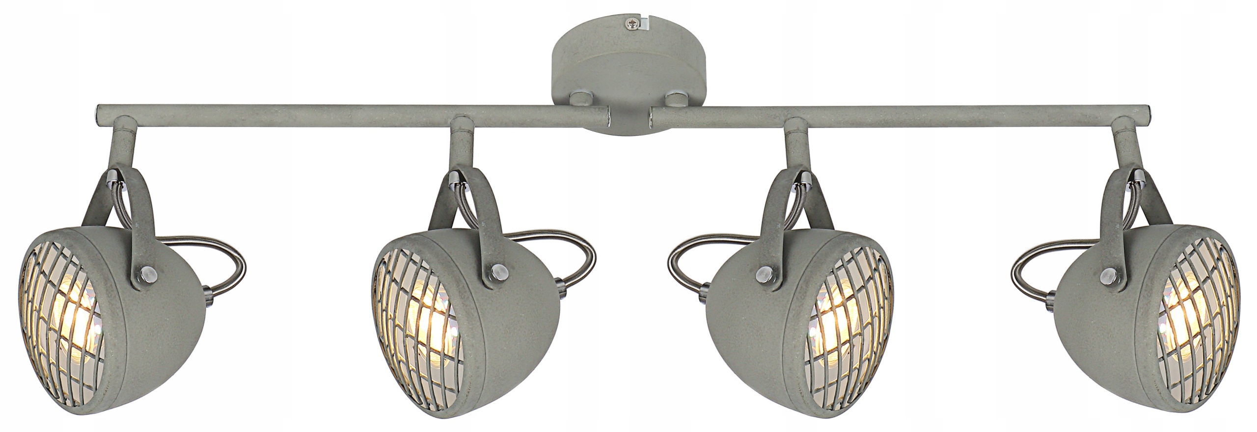 Nástenné svietidlo Candellux sivé GU10 50 W