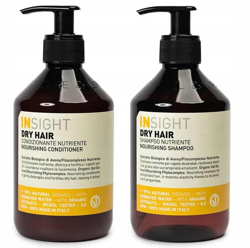 

Insight Dry Hair Szampon 400ml Odżywka 400ml