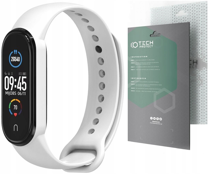 

Icon Silikonowy Gumowy Pasek Do Xiaomi MI Band 5 6