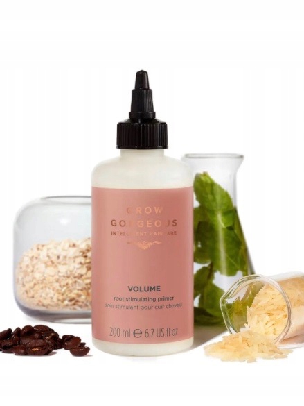 GROW GORGEOUS OBJĘTOŚĆ primer stymulujący cebulki 200ML do włosów