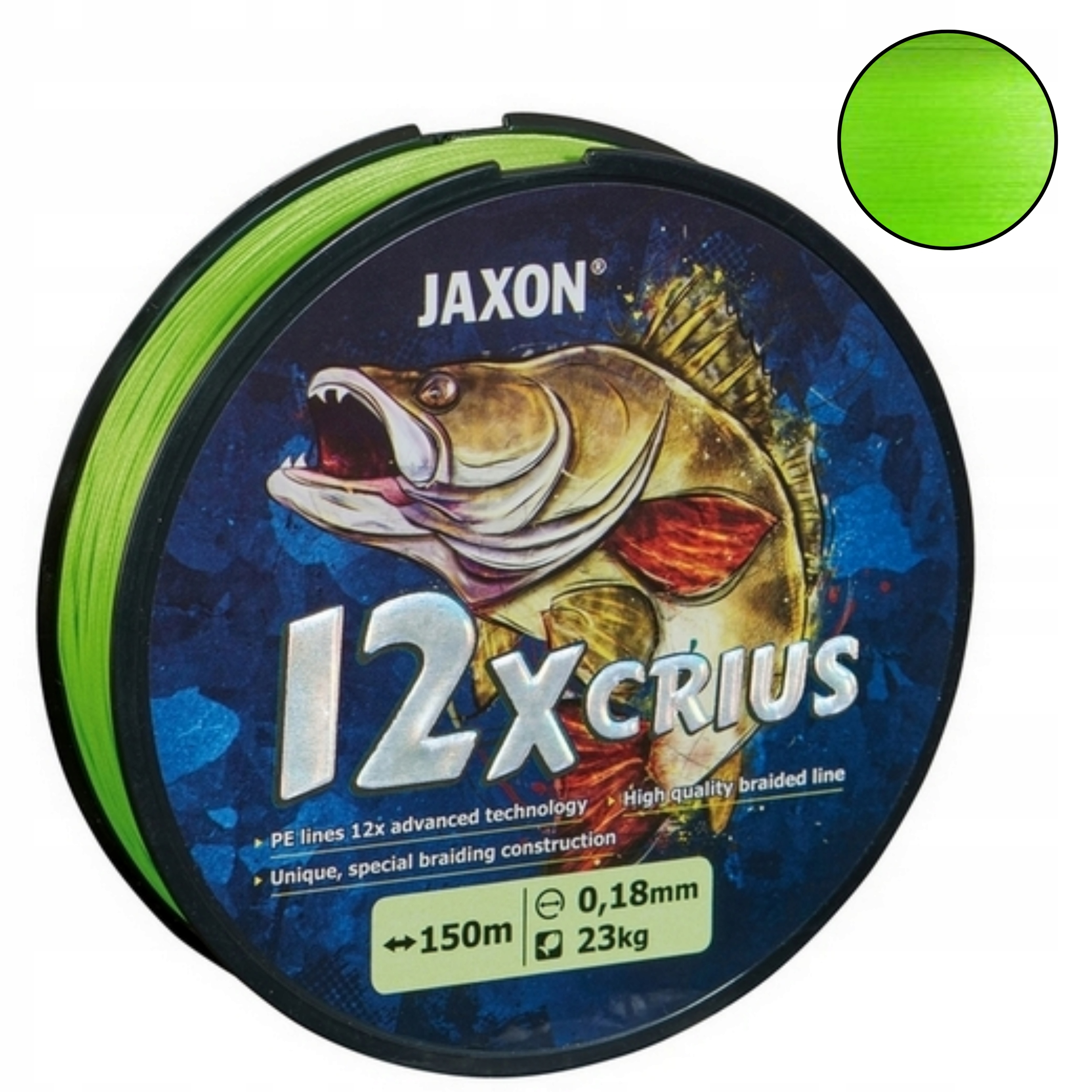 Jaxon plecionka Crius x12 Flash 0,14mm 15kg 150m