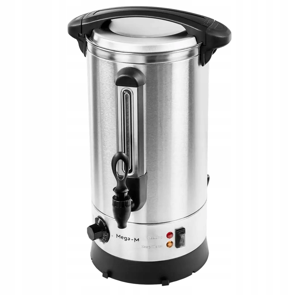 WARNIK do wody PODGRZEWACZ do kawy herbaty 10L PODWÓJNA ŚCIANKA taca Mega-M EAN (GTIN) 5905711603272