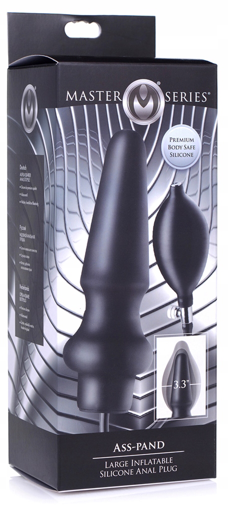 XR-BRANDS ASS-PAND ZATYCZKA ANAL WIBRATOR ANALNY