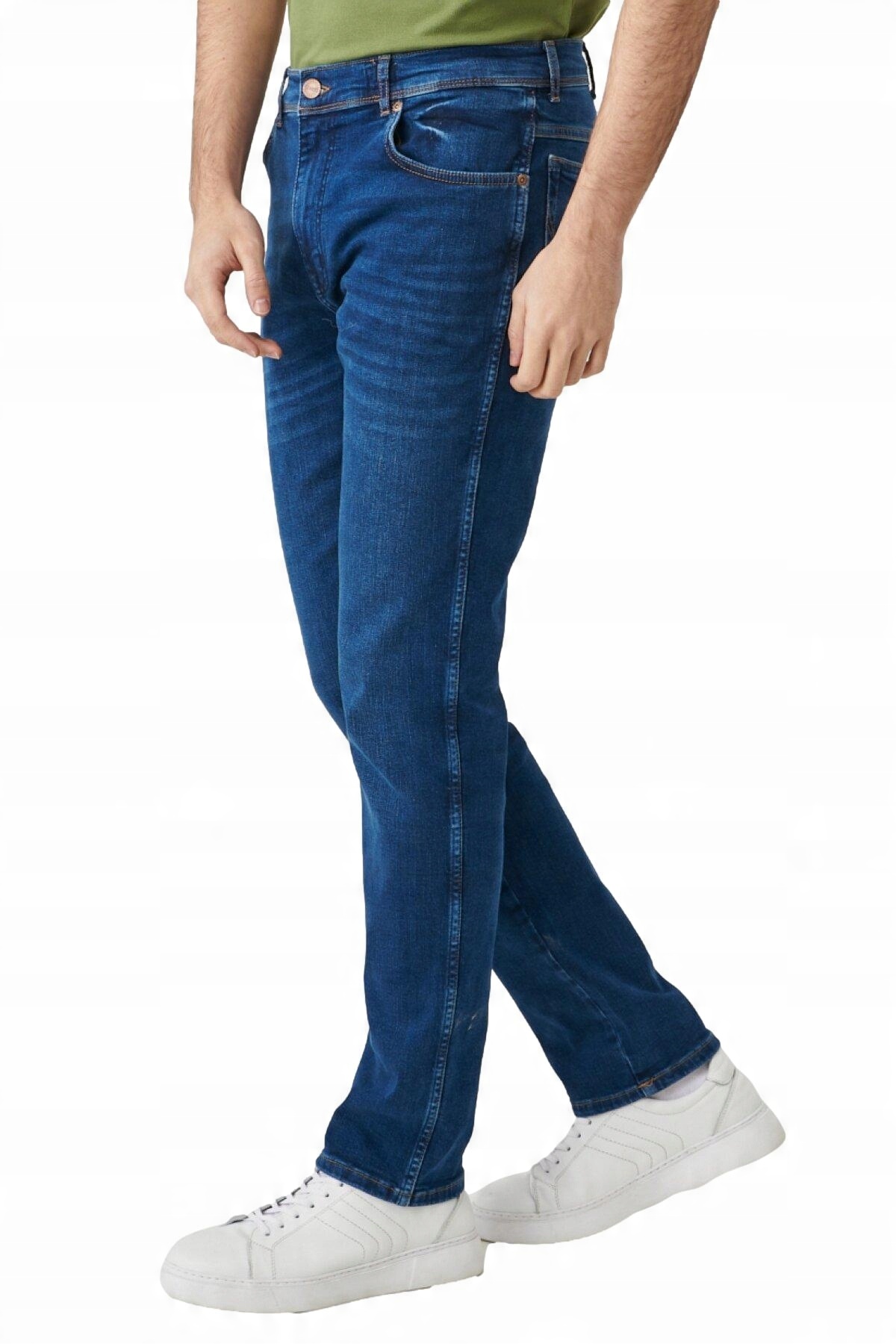 

Wrangler Texas Slim Blue Silk W34 L32 W12SCV39Z