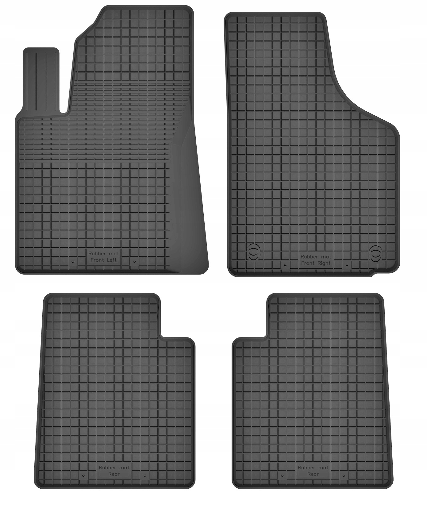 

Dywaniki gumowe kpl do Renault Twingo 1 I 93-06