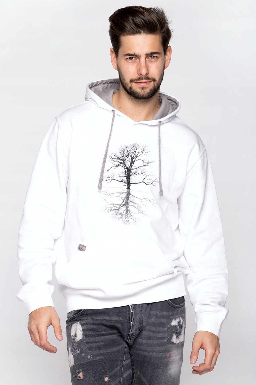 Mikina s klokaní kapsou Underworld unisex Tree vel XXL