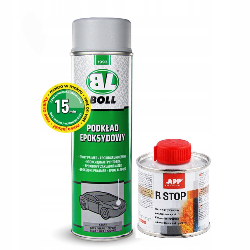 App| R-stop 100ml Boll| Podkład epoksydowy 500ml spray