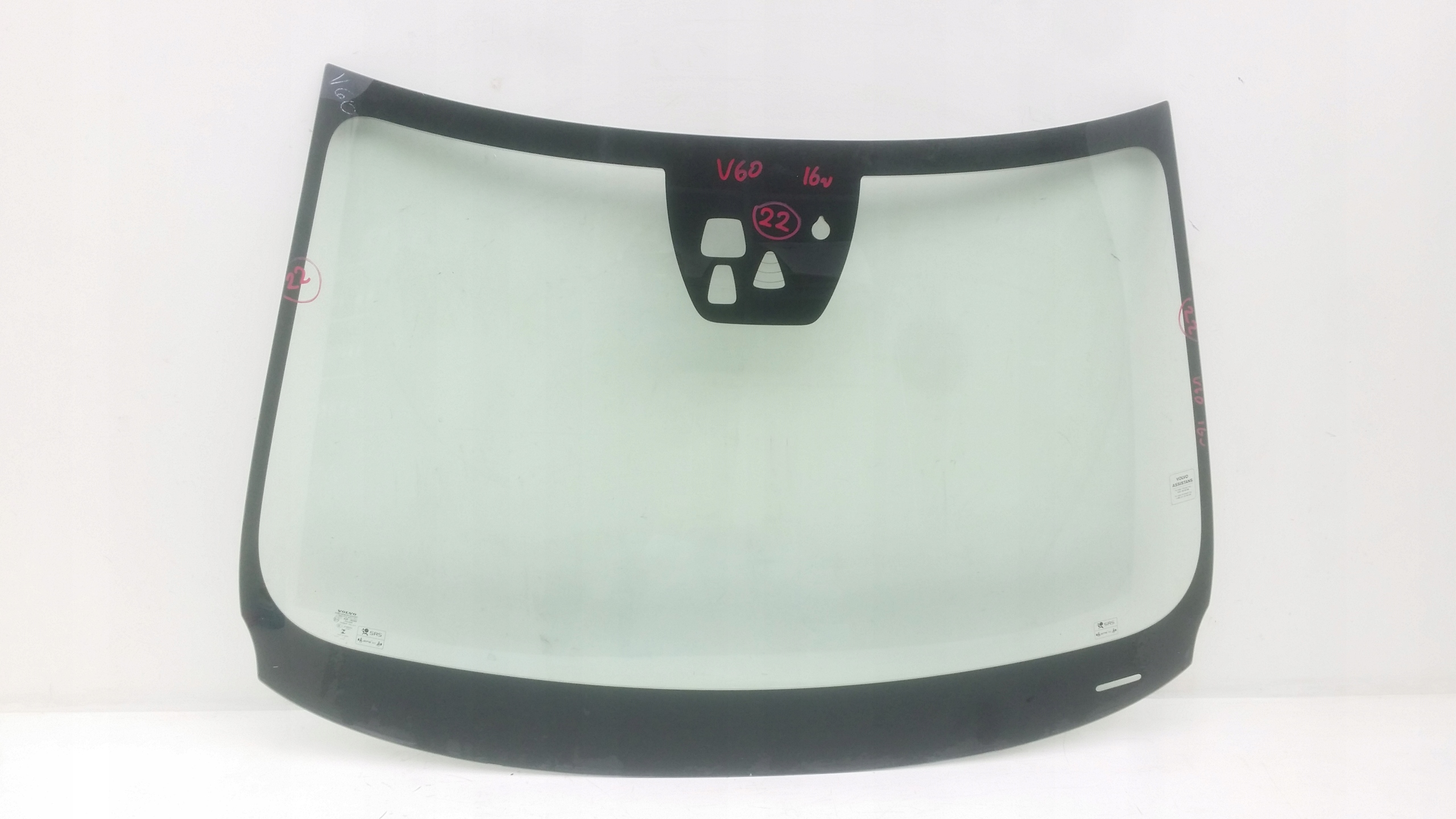 VOLVO V60 LIFT 14-18 лобове скло Переднє orig 16R