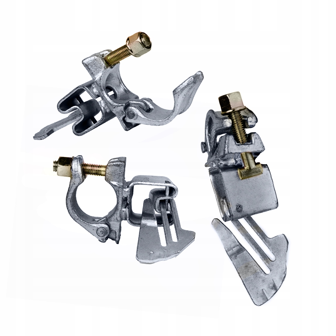 Zábradlová spojka pro lešení L73 Baumann, upevnění zábradlí Pozink 15x