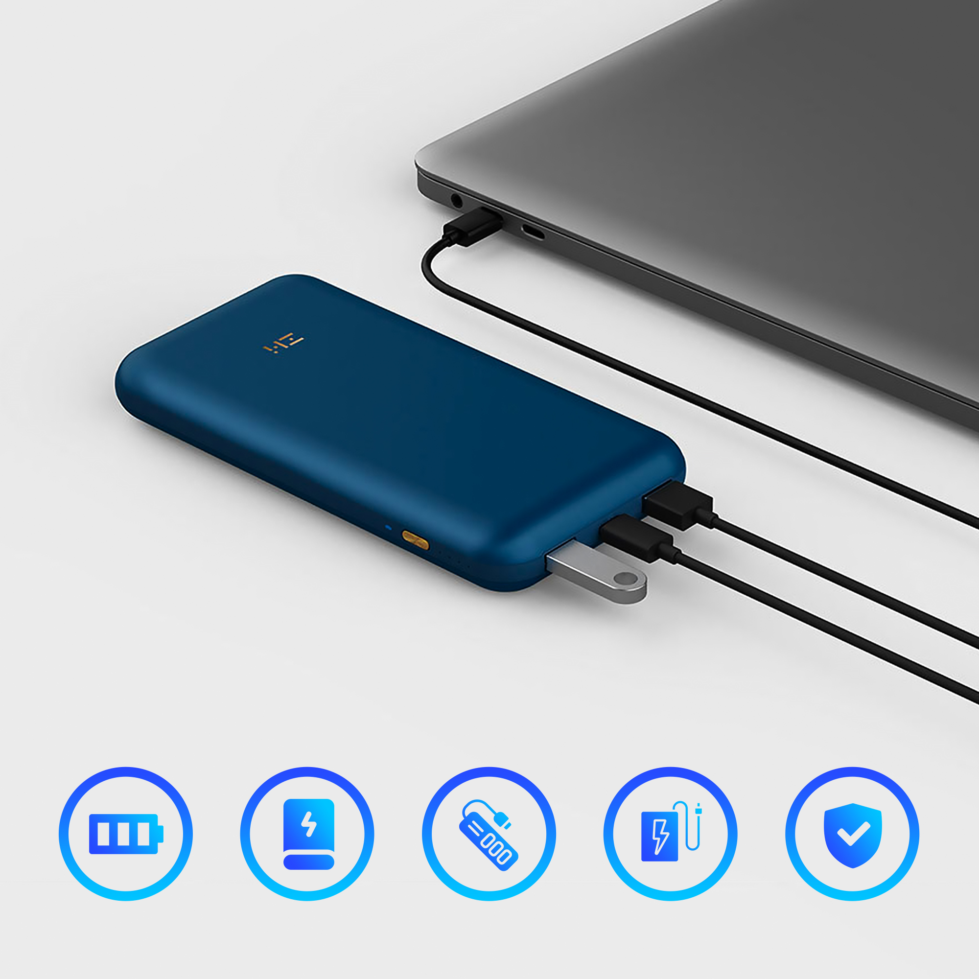 Power bank 20000mah 65W ZMI Pro DO LAPTOPA TELEFON Marka ZMI